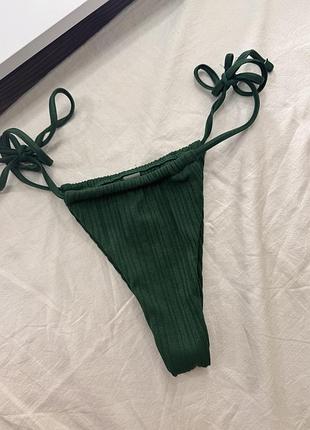 Купальні труси шторки, купальні труси на зав'язках, купальні труси в рубчик