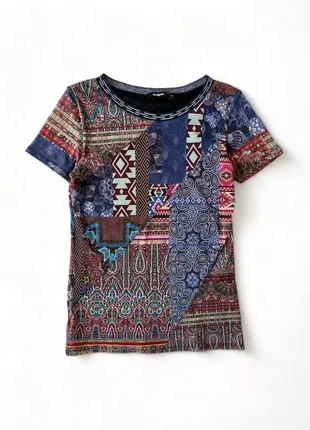 Desigual футболка винтаж сетка y2k