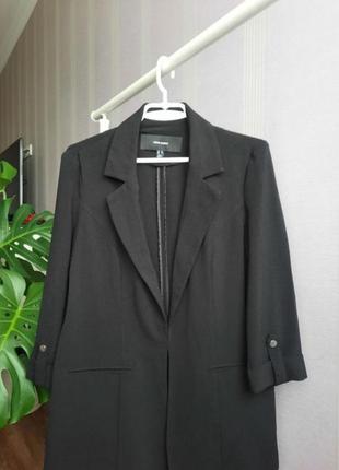 Базовый черный пиджак.2 фото