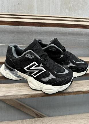 Кросівки чорні універсальні нб 36-40 й