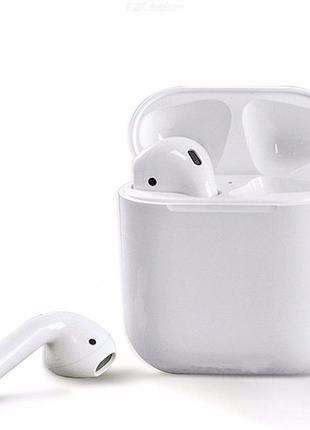 Бездротові сенсорні bluetooth навушники i12-tws