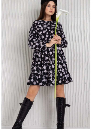 Легкое платье для девочек с весна/осень.