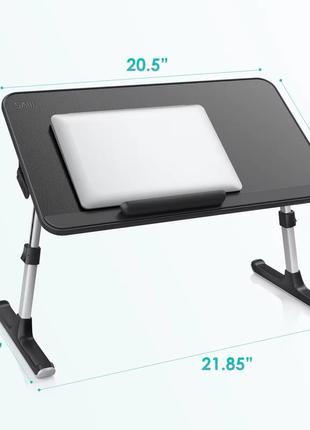 Столик для ноутбука vhg al30 black 17`` 520 x 300мм, laptop table4 фото