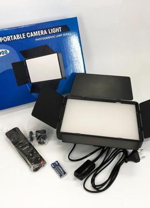 Светодиодный студийный видеосвет rl-900, профессиональный видеосвет для hl-437 фото видеосъемки