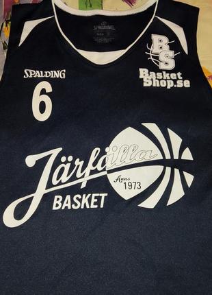 Баскетбольна майка spalding jafalla basket sweden5 фото