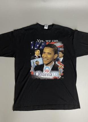 Стильна мерч футболка american vintage obama vintage 90-х merch political politics