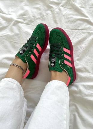 10 кольорів🌈 жіночі кросівки в стилі Yeezy adidas gazelle адідас газелі / демісезонні / літні, осінні / шкіра, замша / білі, рожеві, чорні, сині, зелені