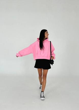 5️⃣0️⃣0️<unk> грн худи женское кофта с капюшоном укороченное3 фото
