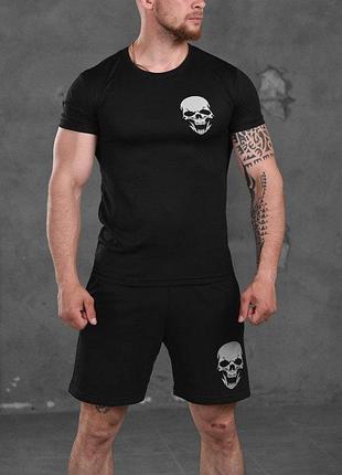 Летний комплект skull black вт1166