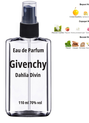 Жіночий аромат givenchy dahlia divin 110 мл1 фото