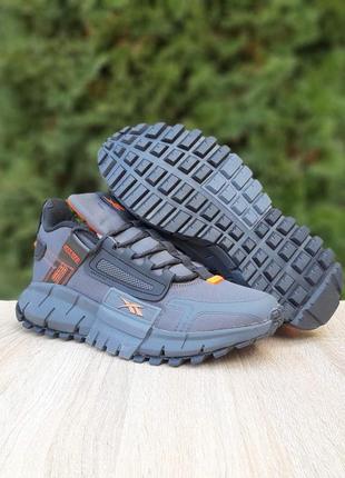 Шикарні стильні чоловічі кросівки "Reebok BIG HURTBLACK WHITE edge"