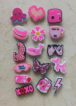 Джибитсы/jibbitz/джибітси на крокси /crocs/кроксы