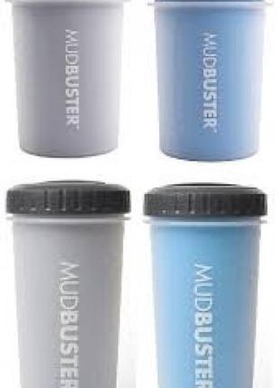 Лапомойка с крышкой для собак dexas mud buster lidded (дексас мад бустер)2 фото