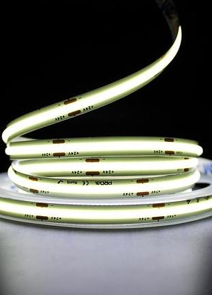 Светодиодная led лента prolum™ 24v; сов; 480 led; ip20; series "pro", белый (5500-6000к)