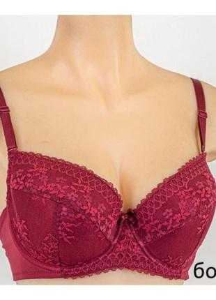 Бюстгальтер acousma a6504dh (  бордовый 90d )