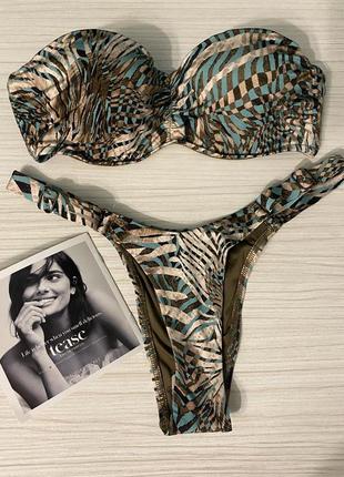 Купальник victoria’s secret swim топ 34b (75b), плавки s. вікторія сікрет