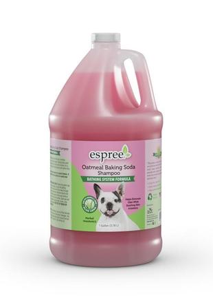Espree oatmeal baking soda shampoo (еспрі oатмеал бактинг сода) шампунь з протеїнами вівса та содою для собак