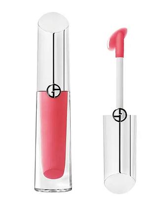 Новинка! блиск помада для губ gorgio armani prisma glass 02. об'єм 3.5 ml.