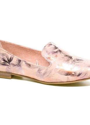 Туфли-лоферы marco tozzi 2.2.24234-34-584-rose-flower, код: 034983, размеры: 38, 39, 40