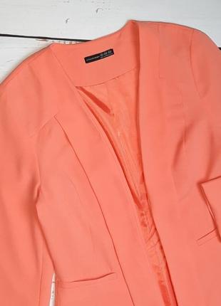 1+1=3 яскравий персиково-помаранчевий піджак блейзер жакет atmosphere, розмір 44 - 463 фото
