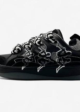 Кросівки в стилі kappa fatty black4 фото