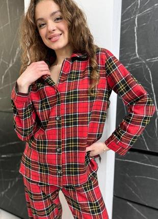 Піжама червона жіноча do2803/1
