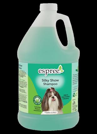 Espree silky show shampoo (еспри силики шов) шампунь шовк для блиску шерсті для виставкових собак