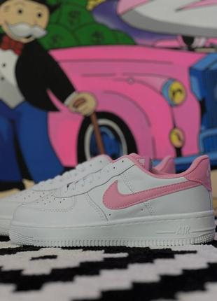 Nike air force 1 white/pink 37