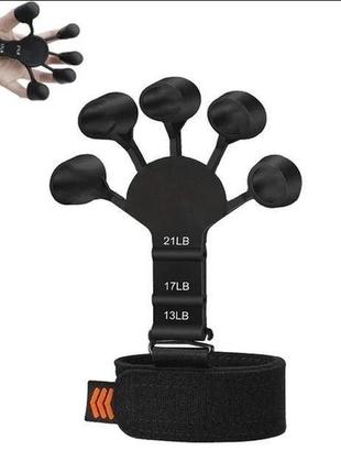 Тренажер для пальцев, 6 уровней устойчивости, усилитель для рук finger relax