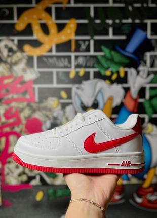Nike Air Force 1 Mid Le Gs Triple White Shoes Dh2933-111