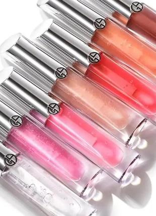 Новинка! блиск помада для губ gorgio armani prisma glass 07. об'єм 3.5 ml.4 фото