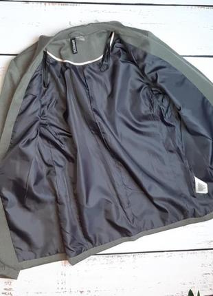 1+1=3 фирменный серый женский пиджак h&amp;m, размер 42 - 443 фото