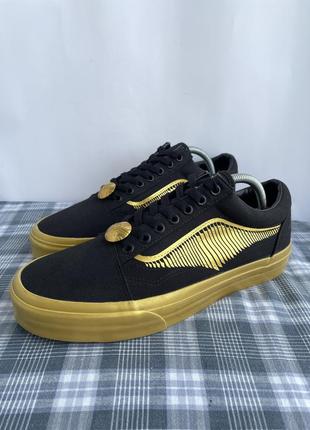 Новые без коробки мужские кеды (кроссовки) vans old skool x harry potter golden snitch glff42.5