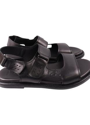 Сандалі чоловічі ridge чорні натуральна шкіра, 40