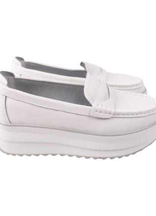 Туфли женские farinni белые натуральная кожа, 39