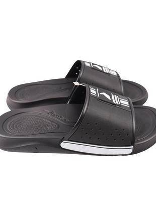 Шльопанці чоловічі rider чорні резинові, 45