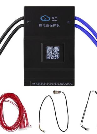 Активный балансир jikong bms jk-bd6a20s15p для аккумуляторов lifepo4/lto 7s-20s 150a 0.6a с кнопкой