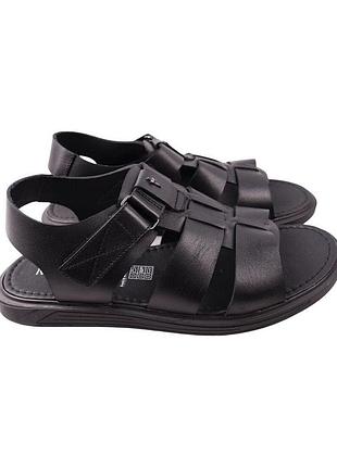 Сандали мужские marion черные натуральная кожа, 44
