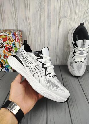 Кроссовки asics gel-cumulus 25 white black10 фото