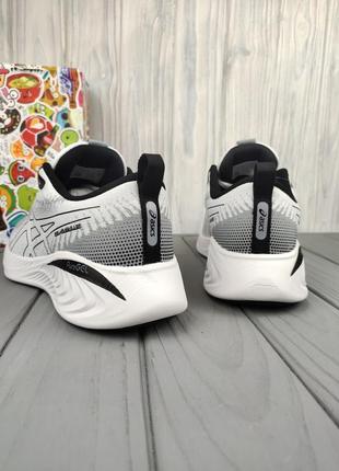 Кроссовки asics gel-cumulus 25 white black8 фото