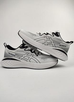 Кроссовки asics gel-cumulus 25 white black3 фото