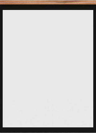 Зеркало настенное гербор чос lus62 дуб тахо + черный (grb-1108)