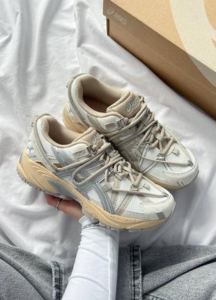 Кросівки asics gel kahana tr v2 'cream pure silver'8 фото