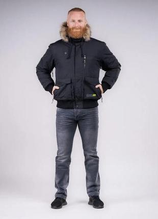 Куртка мужская thor steinar tronfjell black (m)10 фото