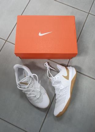 Кроссовки волейбольные nike zoom hyperspeed court белые se dj4476-170