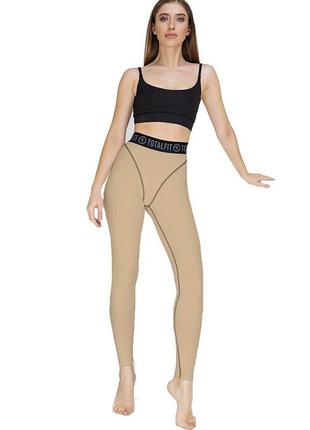 Женские термолосины carpathian tws3 xxl бежевый (06399592), totalfit