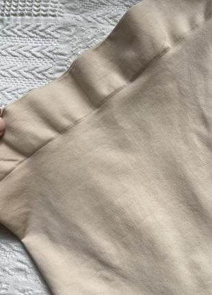 Коригувальні безшовні повітропроникні бежеві шортики шорти стяжка панталони s-m7 фото