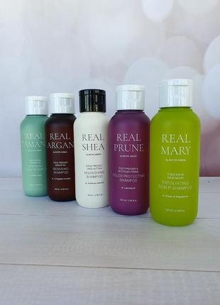Шампунь 100ml rated green real men/ real mary/ real prune/ real argan