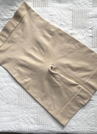 Корректирующие бесшовные дышащие бежевые шортики шорты утяжка панталоны s-m4 фото