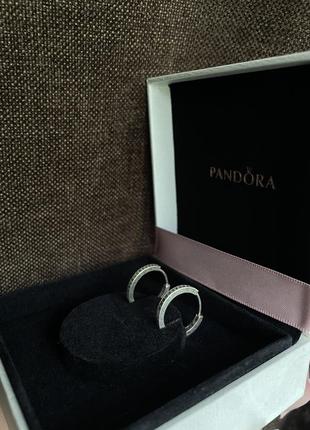 Сережкі pandora